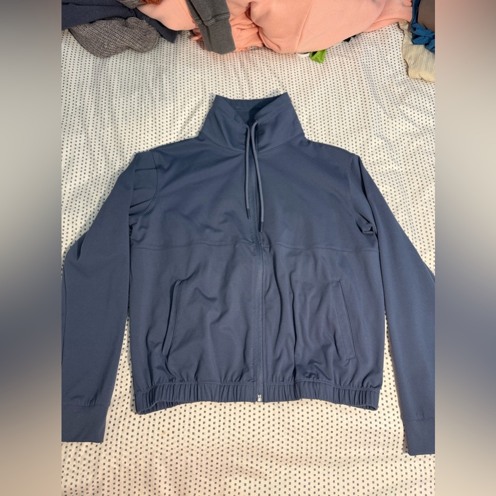 Blue Full-Zip Jacket